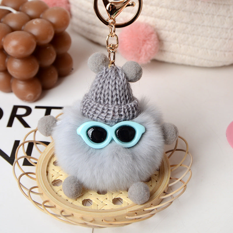 Eggette Artificial Wool Keychain K1282 - view 7