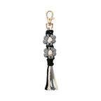 Flower Braided Cotton Thread Tassel Keychain K1284 - view 13