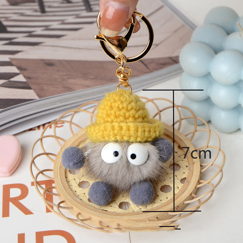 Hairball Mink Keychain K1298 - view 2