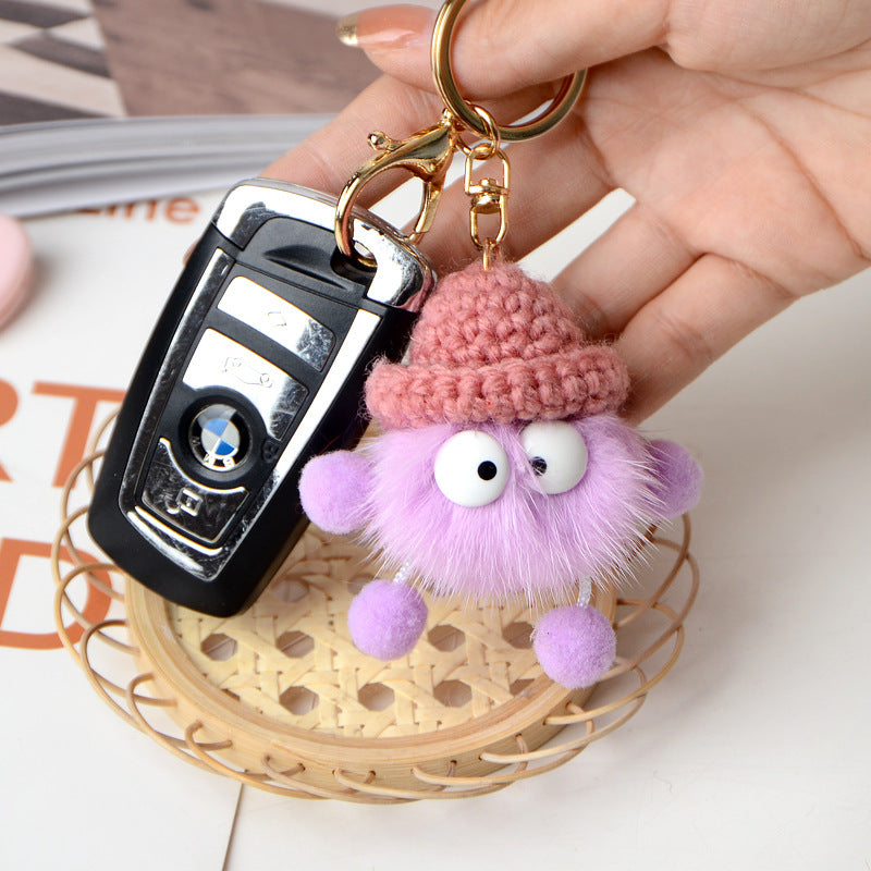 Hairball Mink Keychain K1298 - view 4