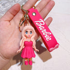 Barbie Girl Silicone Keychain K1318 - view 4