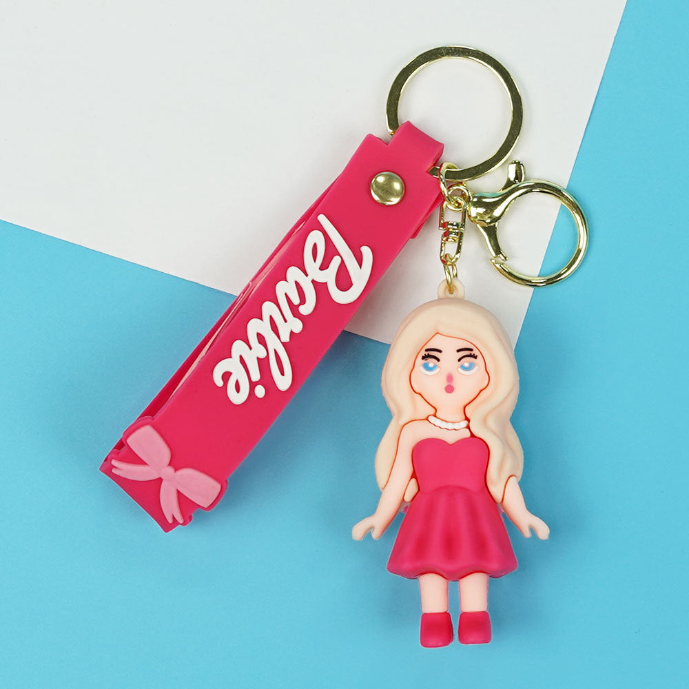 Barbie Girl Silicone Keychain K1318 - view 3