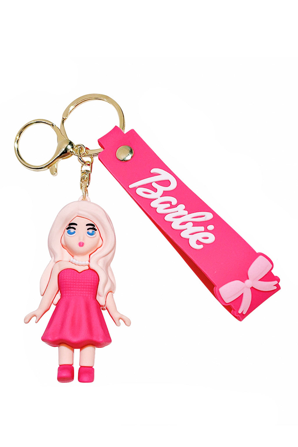 Barbie Girl Silicone Keychain K1318