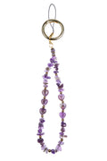 Natural Stone Phone Charm Keychain K1323