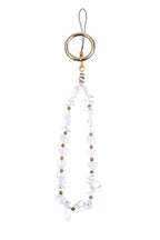 Natural Stone Phone Charm Keychain K1323