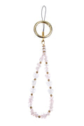 Natural Stone Phone Charm Keychain K1323