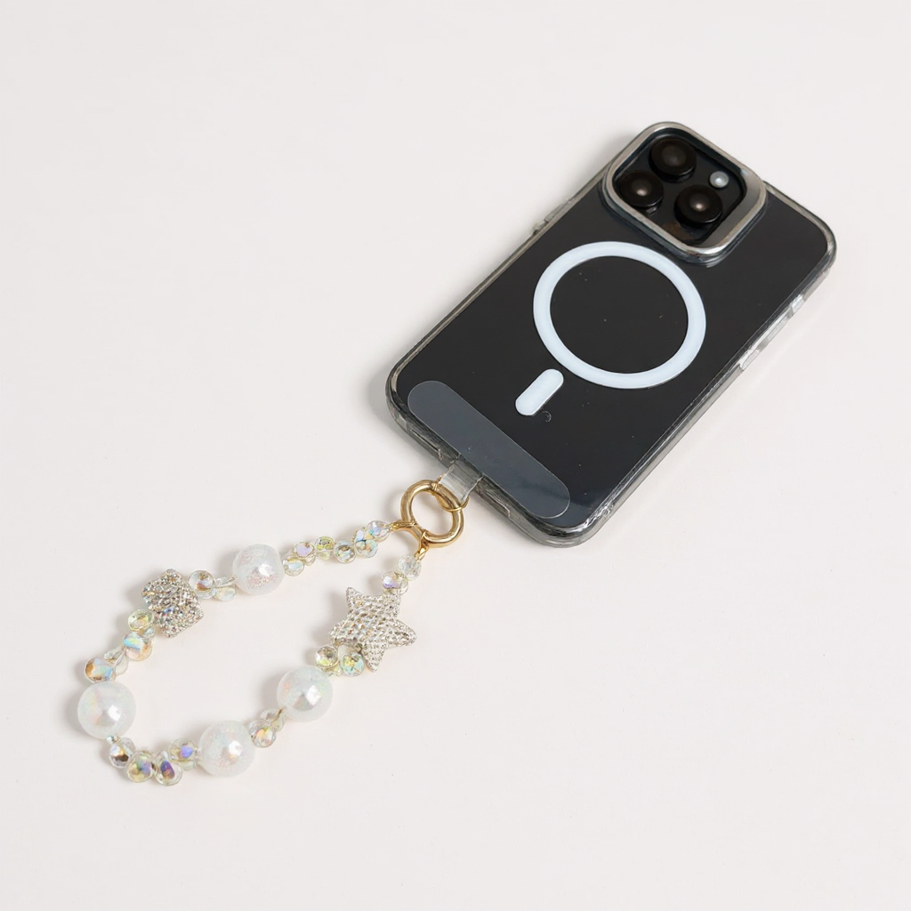 Crystal Star Phone Wristlet Lanyard K1329