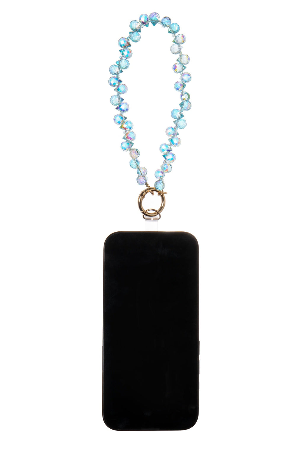 Crystal Phone Wristlet Lanyard K1339