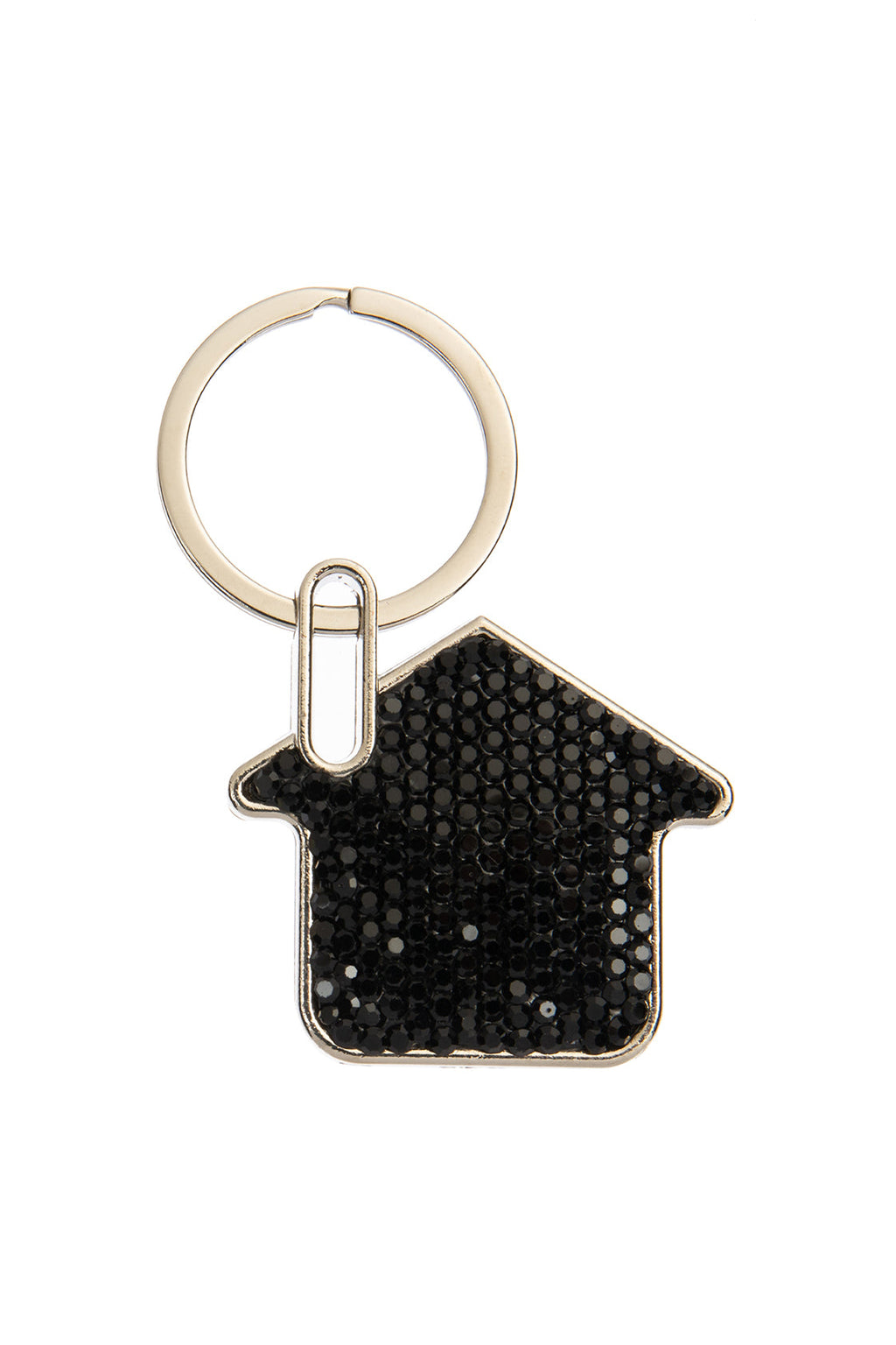 Ceramic Rhinestone House Keychain K1341 - view 4