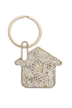 Ceramic Rhinestone House Keychain K1341 - view 6