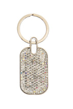 Ceramic Rhinestone Rectangle Keychain K1342 - view 5