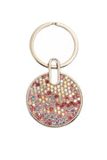 Ceramic Rhinestone Circle Keychain K1343 - view 3