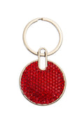 Ceramic Rhinestone Circle Keychain K1343 - view 5