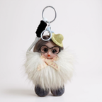 Doll With Glasses Keychain K1371 - view 2
