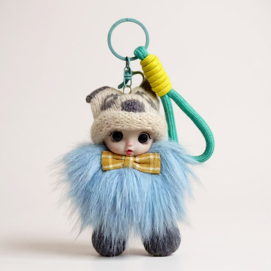 Doll With Hat Keychain K1372