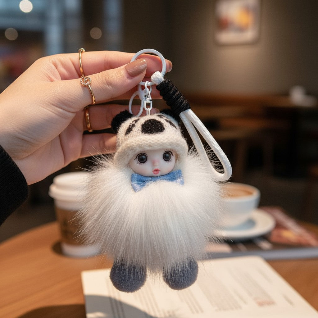 Doll With Hat Keychain K1372 - view 9