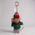 Mouse Felt keychain K1382 - view 2