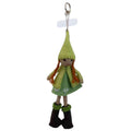 Girl In A Hat Felt Keychain K1390 - view 3