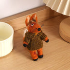 Fox Felt Keychain K1392