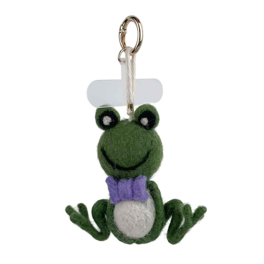 Frog Felt Keychain K1396