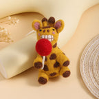 Deer Felt Keychain K1397