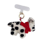 Dalmatian Felt Keychain K1402 - view 2