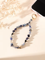 Natural Stone Phone Charm Keychain Wristlet K1403 - view 9