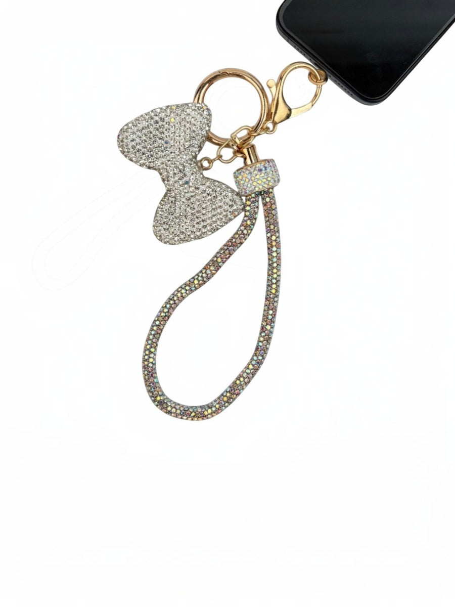Bow Tie Keychain Wristlet K1424