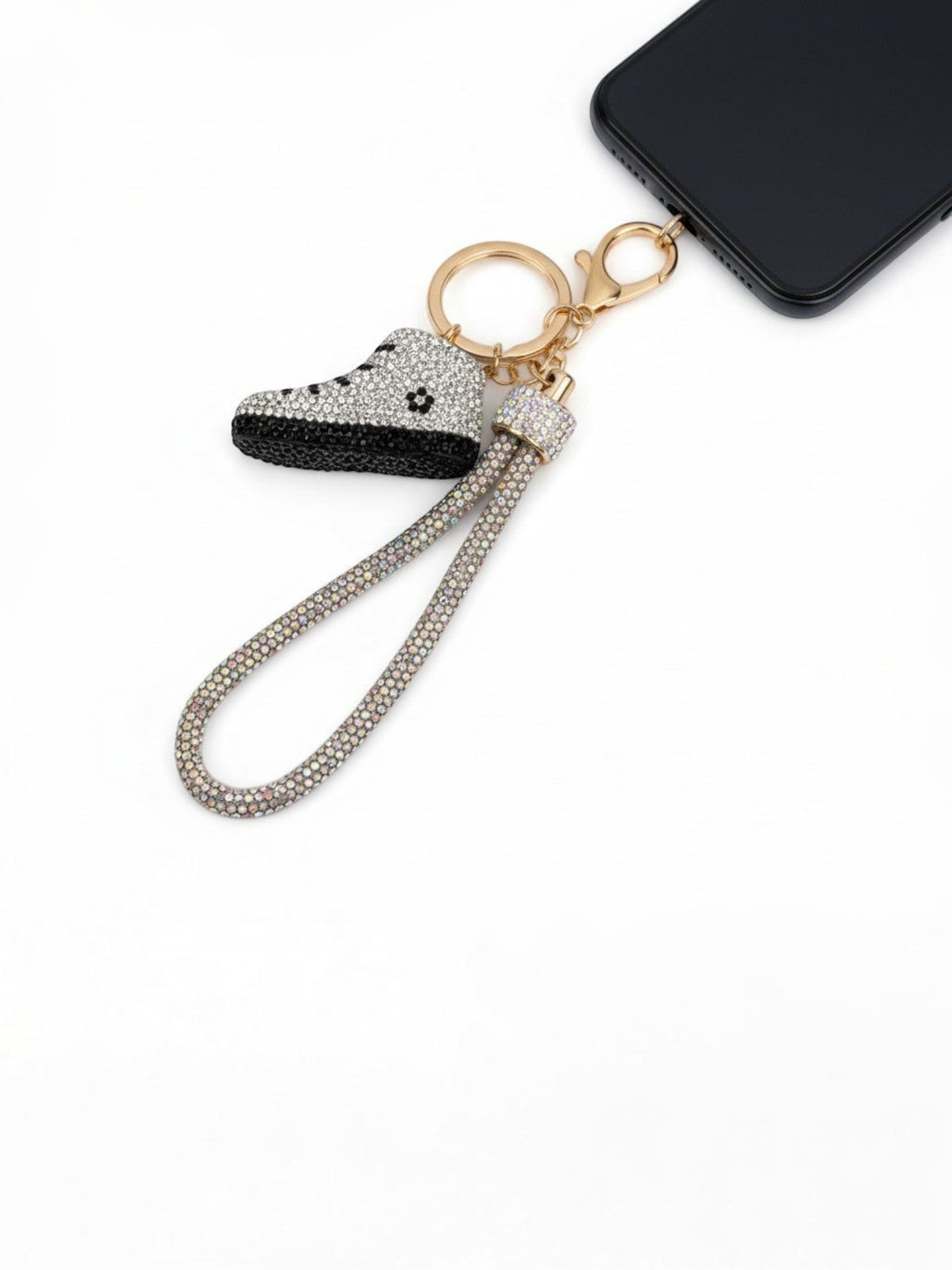 Shoe Keychain Wristlet K1427
