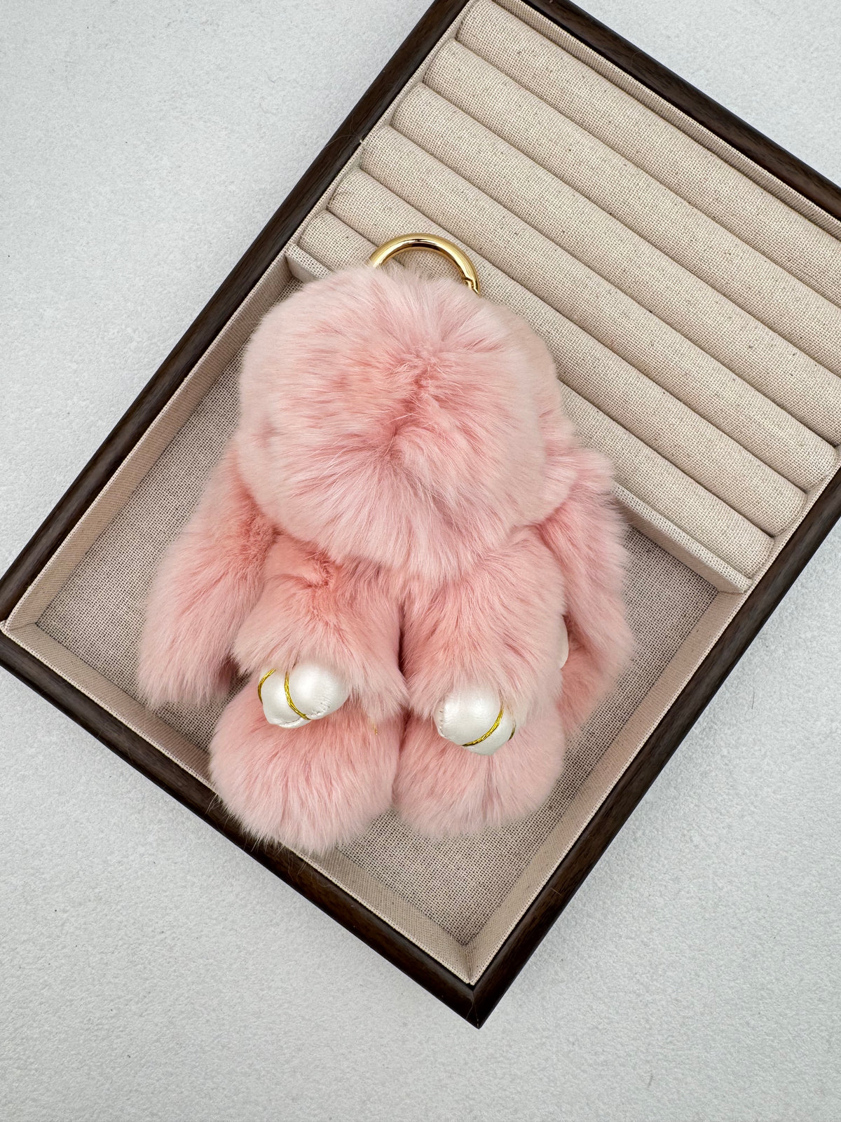 Rabbit Plush Keychain K1447