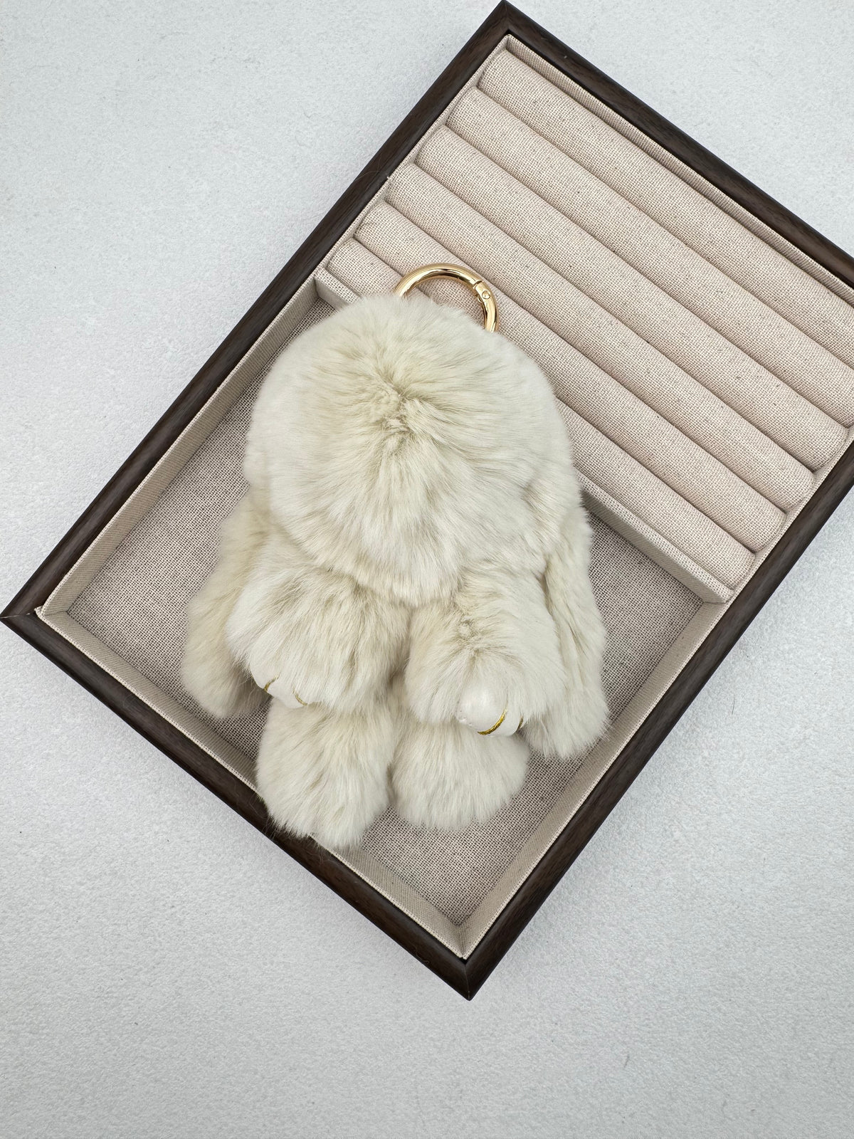 Rabbit Plush Keychain K1447