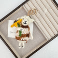 Sheep Felt Keychain K1469