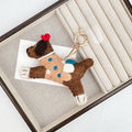 Dog Felt Keychain K1472