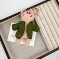 Pig Felt Keychain K1482