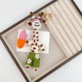 Giraffe Felt Keychain K1491