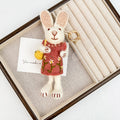 Rabbit Felt Keychain K1492