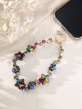 Star Crystal Keychain Wristlet K1514