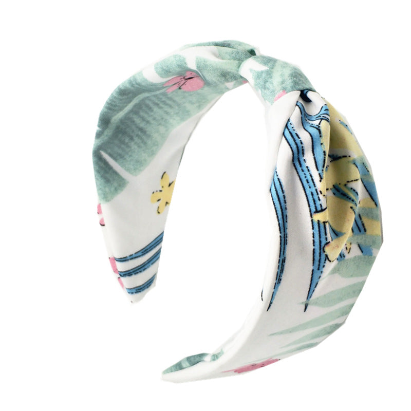 Flora Printed Headband L2389 - view 3