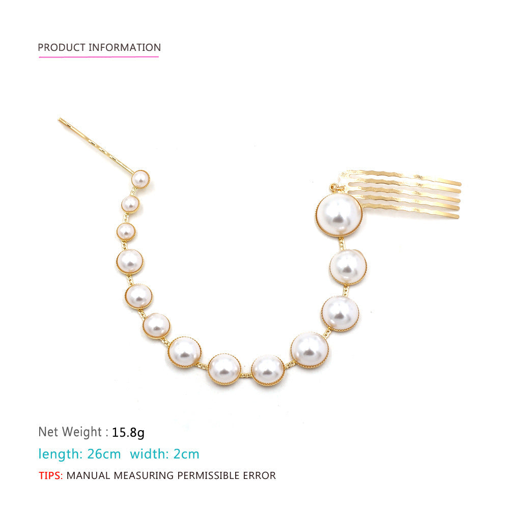 Pearl Tassel Chains Hair Accessories L2563