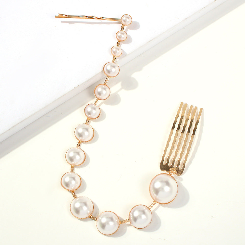 Pearl Tassel Chains Hair Accessories L2563