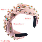 Rhinestone Fabric Headband L2571