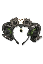 Skull Horn Headband L2603