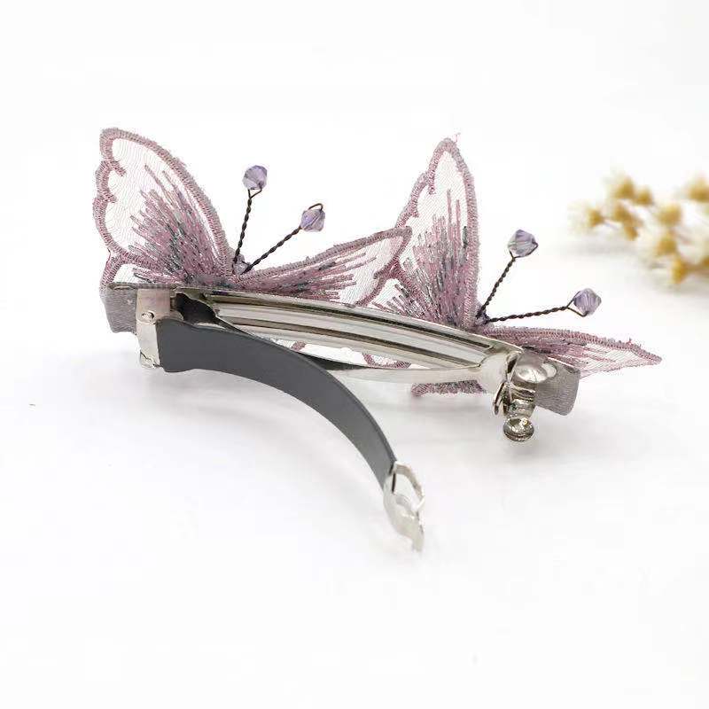 Butterflys Lace Hair Clip L2689