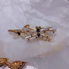 Dragonfly Pearl Hair Clip l2692