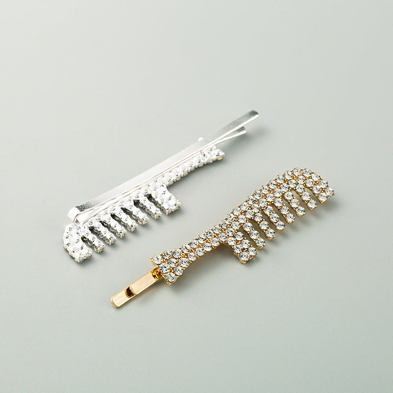 Rhinestone Comb Hair Clips L2710