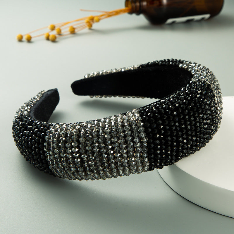 Multicolor Crystal Sponge Headband L2720 - view 3