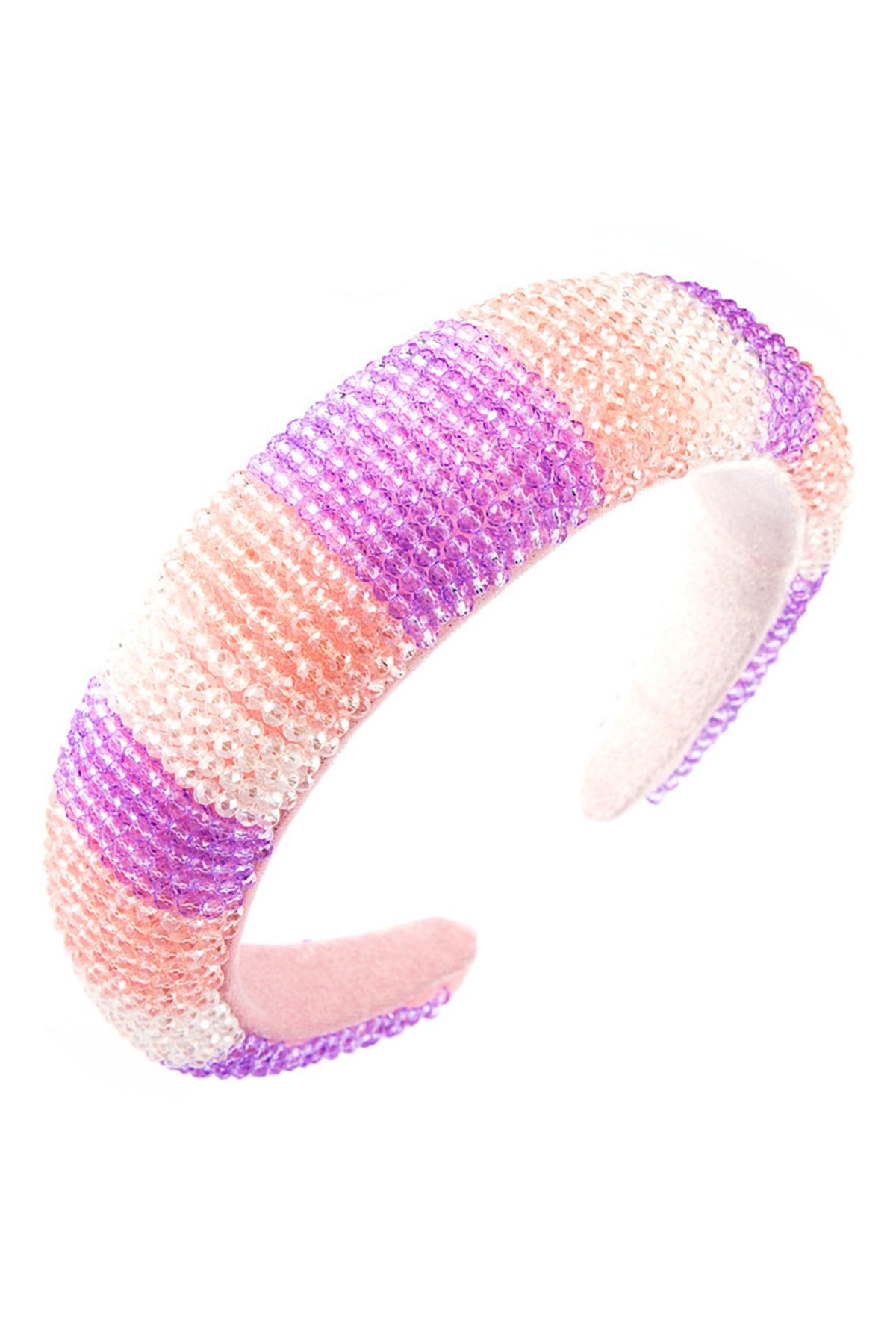 Multicolor Crystal Sponge Headband L2720 - view 4
