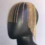 Rhinestone Tassel Headband L2790 - view 3