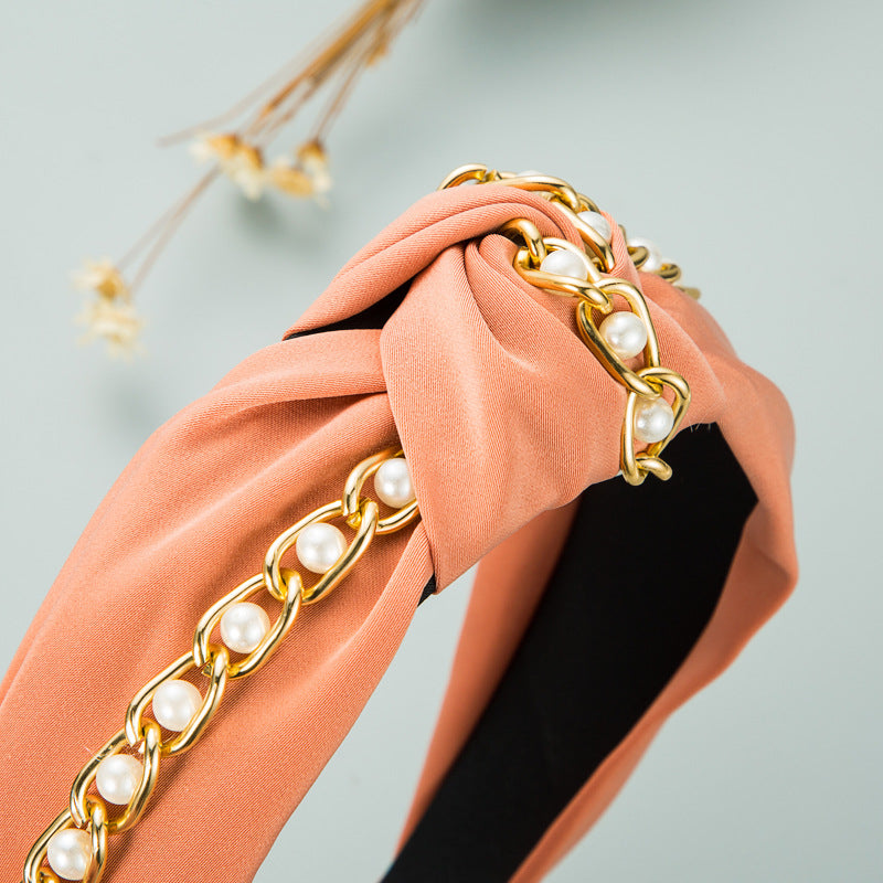 Pearl Chains Headband L2840 - view 4
