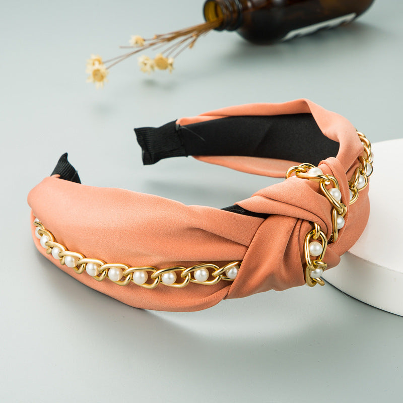 Pearl Chains Headband L2840